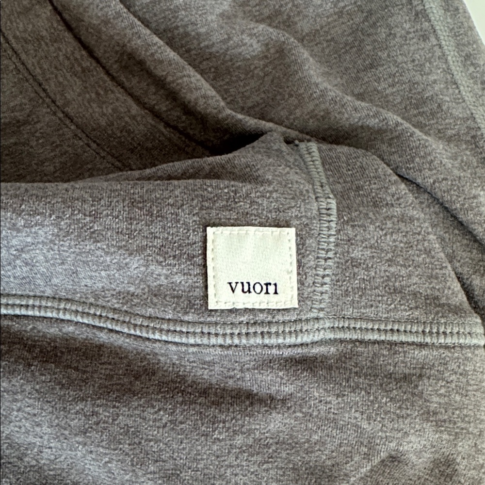Vuori Men Ponto Performance Dream Knit Haf-Zip Long Sleeve Hoodie size M - Picture 6 of 8